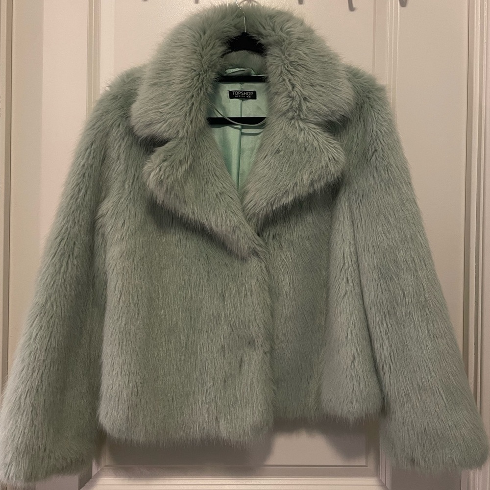TopShop Faux Fur Jacket